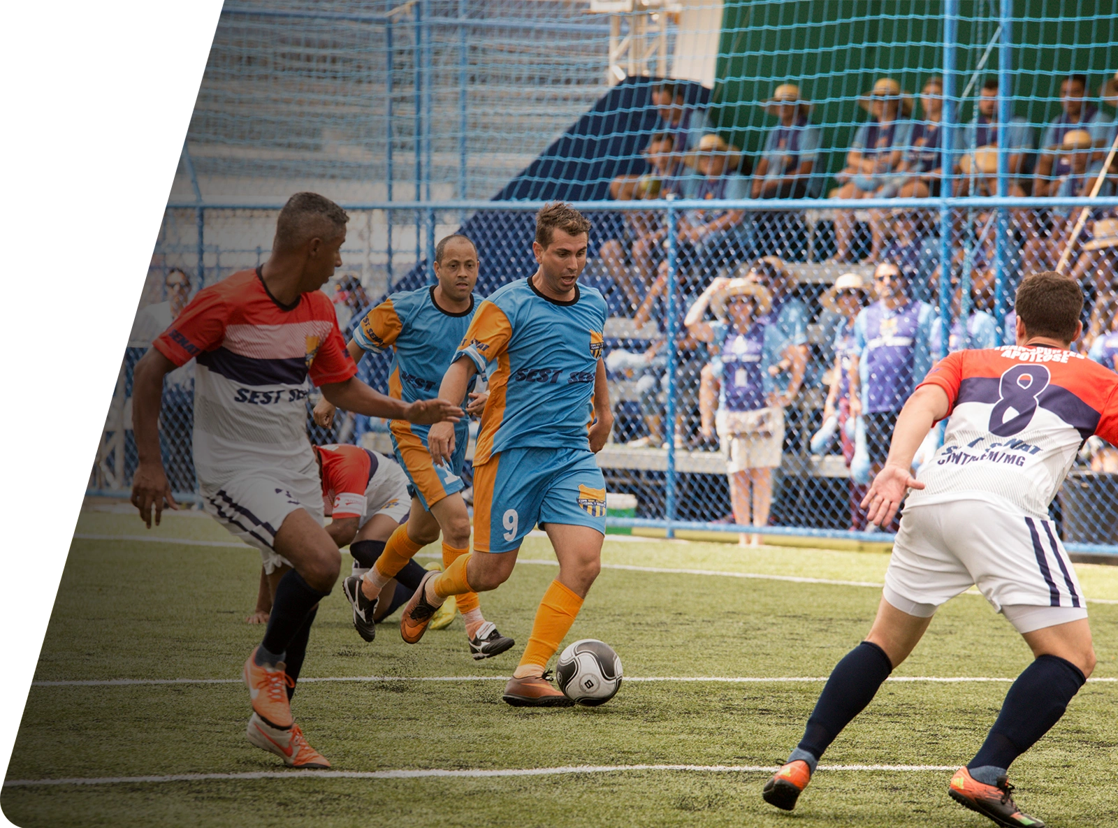 Acompanhe ao vivo a transmissão da final do Campeonato de Futebol Society